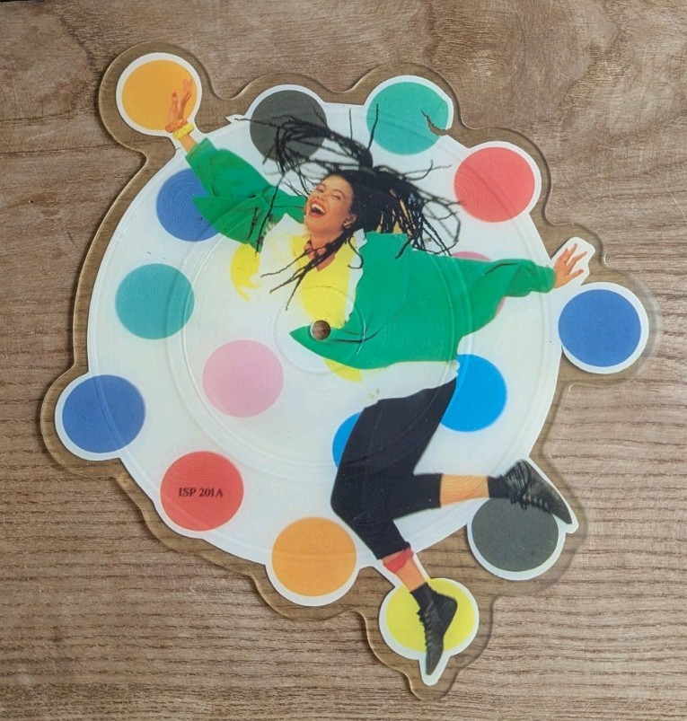 Amazulu - Excitable/ A Little Love 7" Vinyl Shape Picture Disc Record