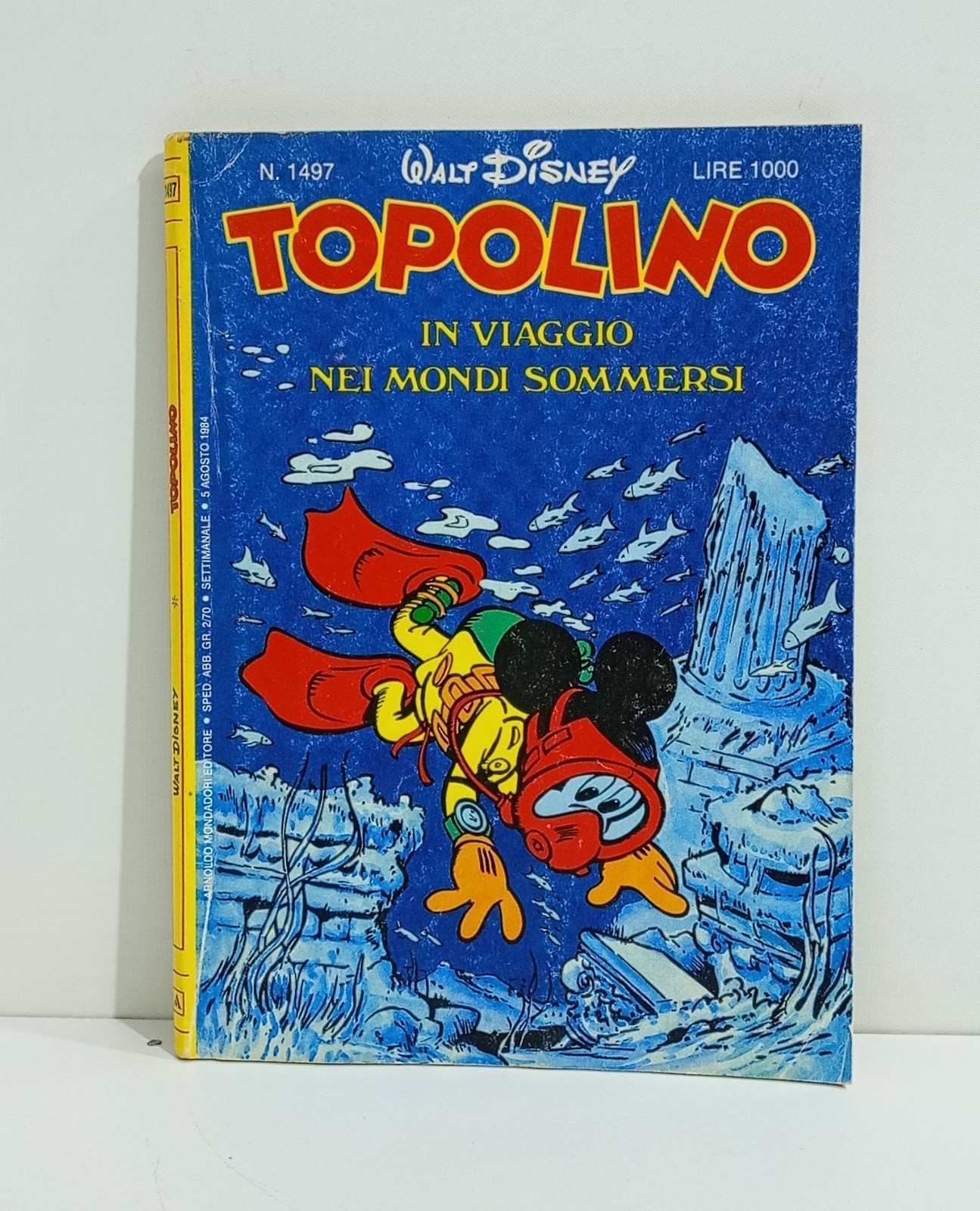 I147505 TOPOLINO libretto n. 1497 - Mondadori 1984