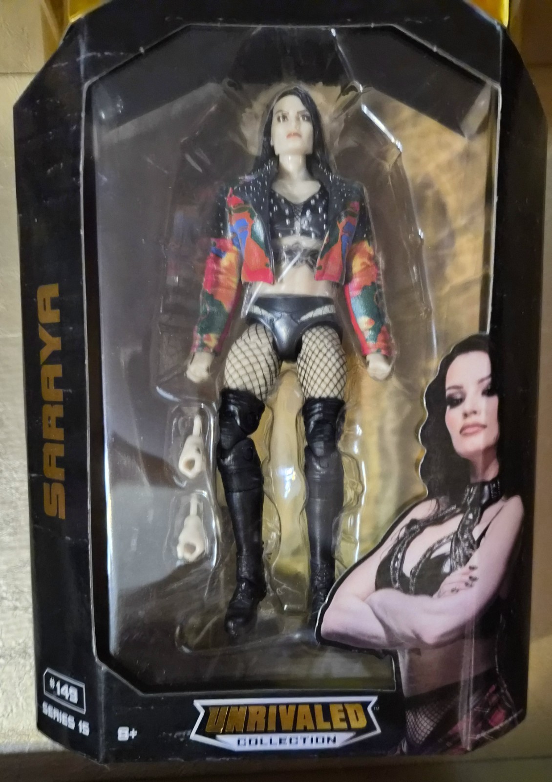 AEW ALL ELITE WRESTLING UNRIVALED COLLECTION SARAYA FIGURE #149 SERIES 15 NIB 