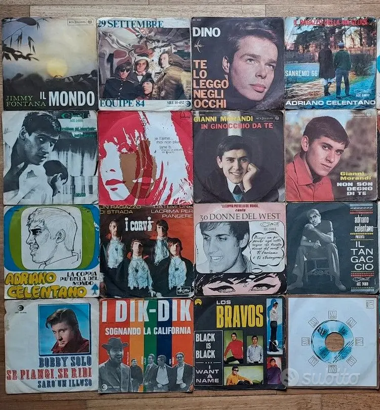 tantissimi 45 giri canzoni italiane