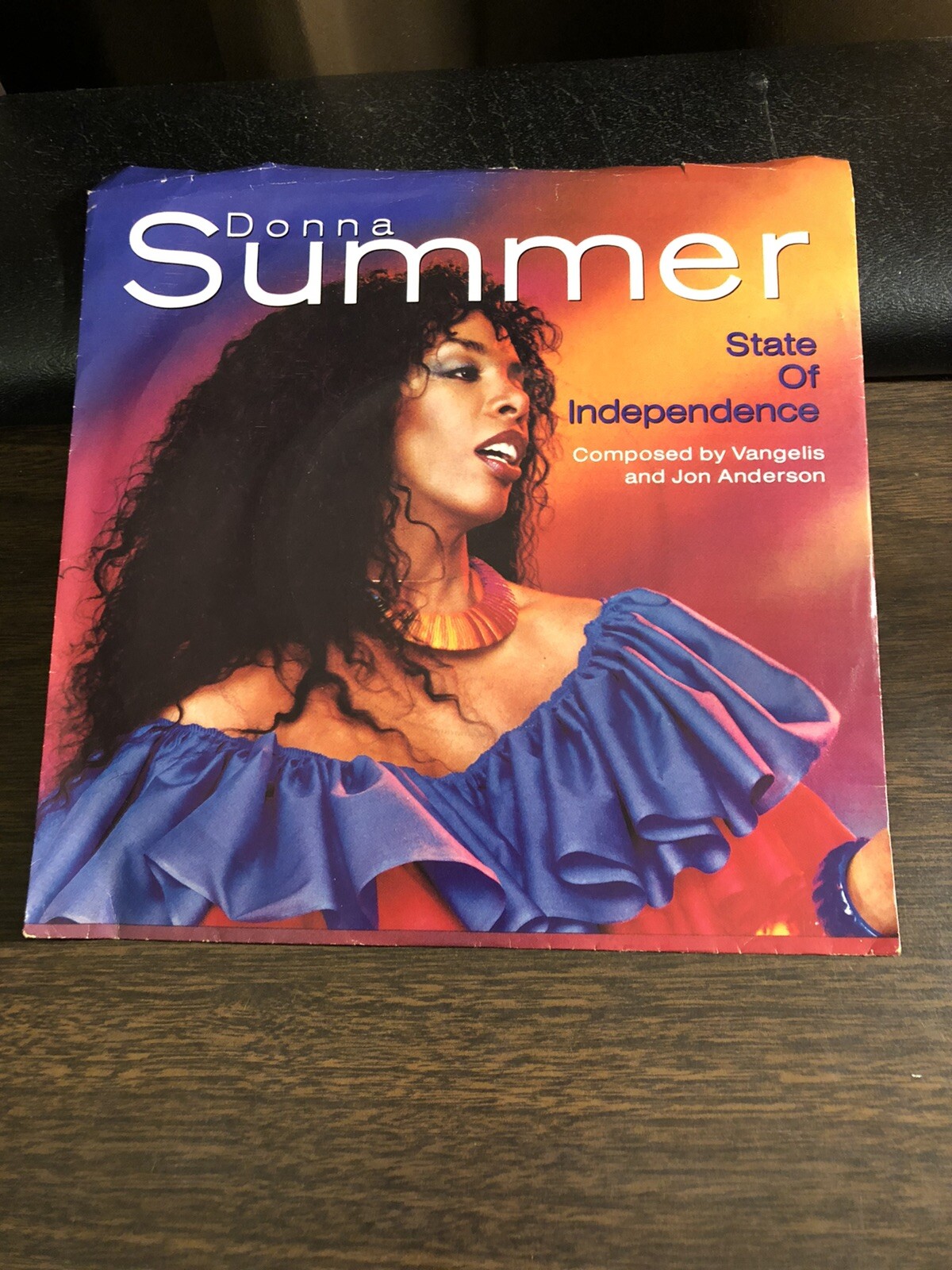 Donna Summer, State of Independence ~ 1982 Geffen 45 Record EUC