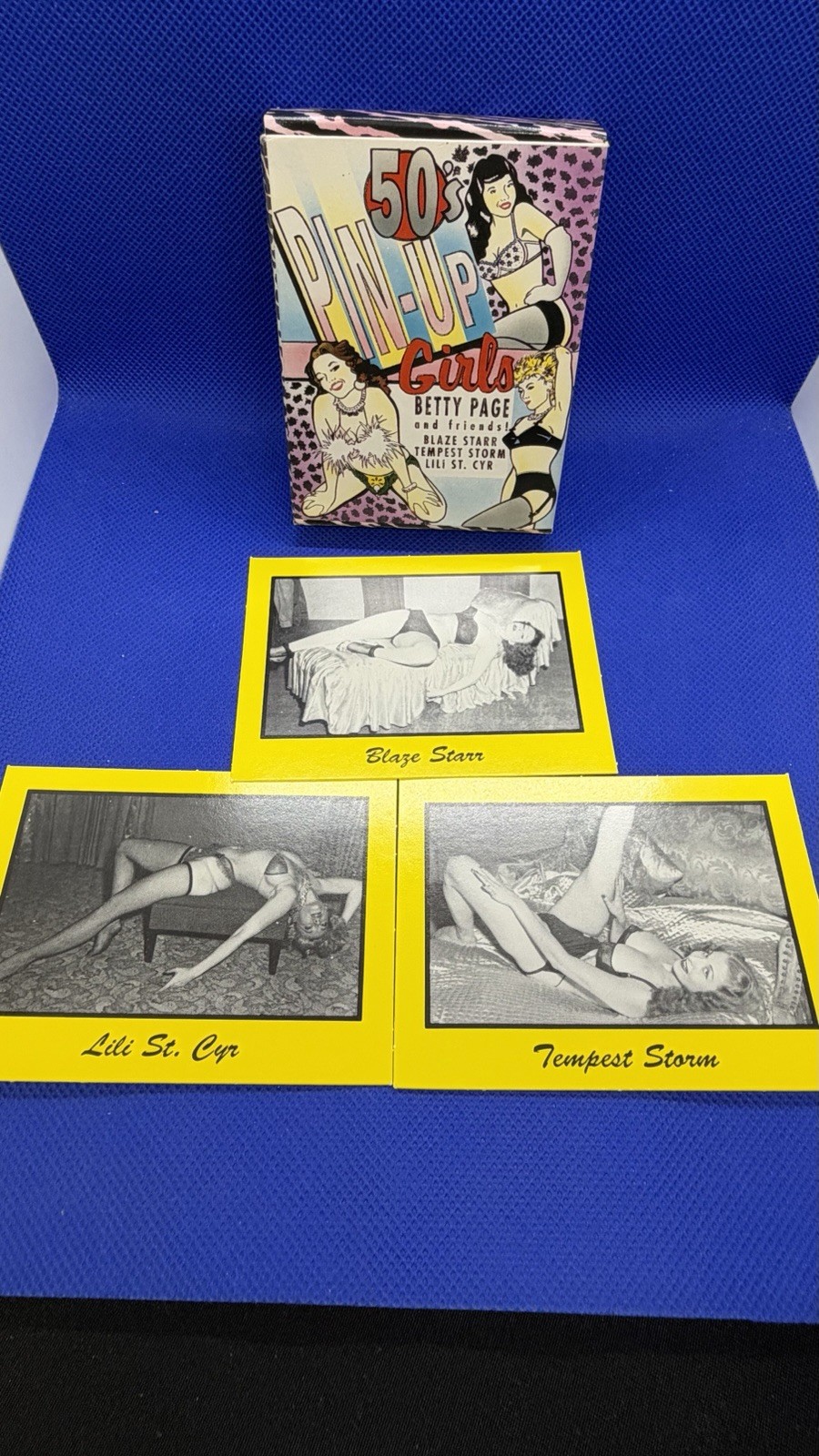 Vintage 50s Pin-Up Girls Betty Page Complete Card Set