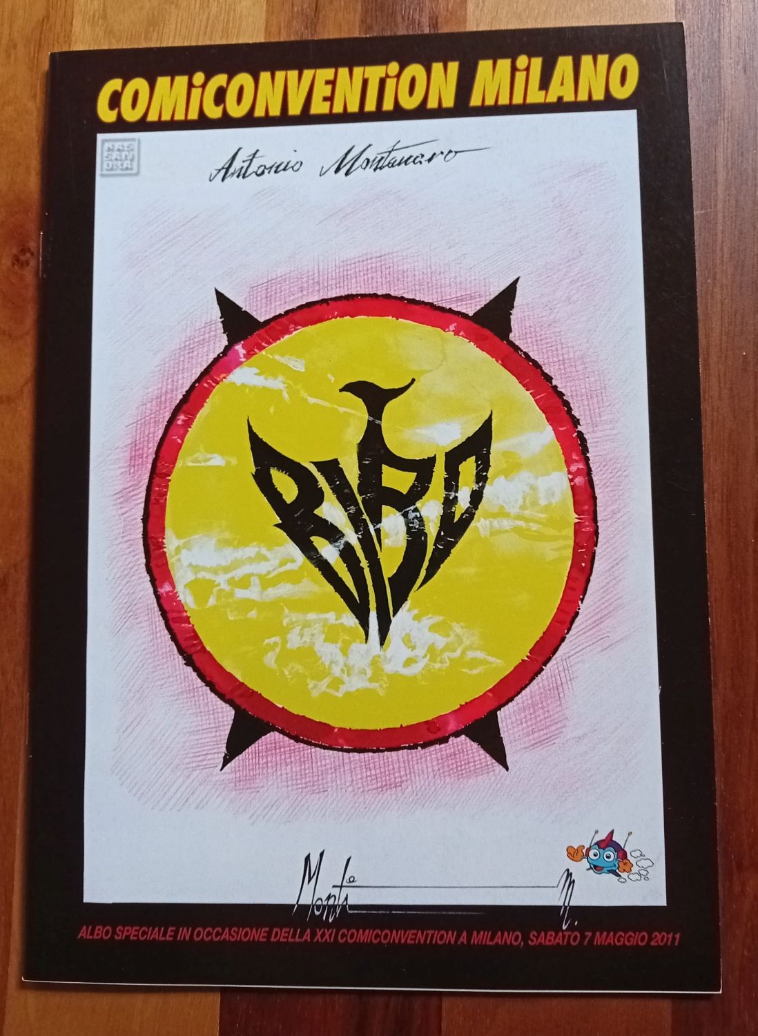 COMICONVENTION MILANO 2011 ALBO SPECIALE, ZAGOR TEX DIABOLIK DYLAN DOG
