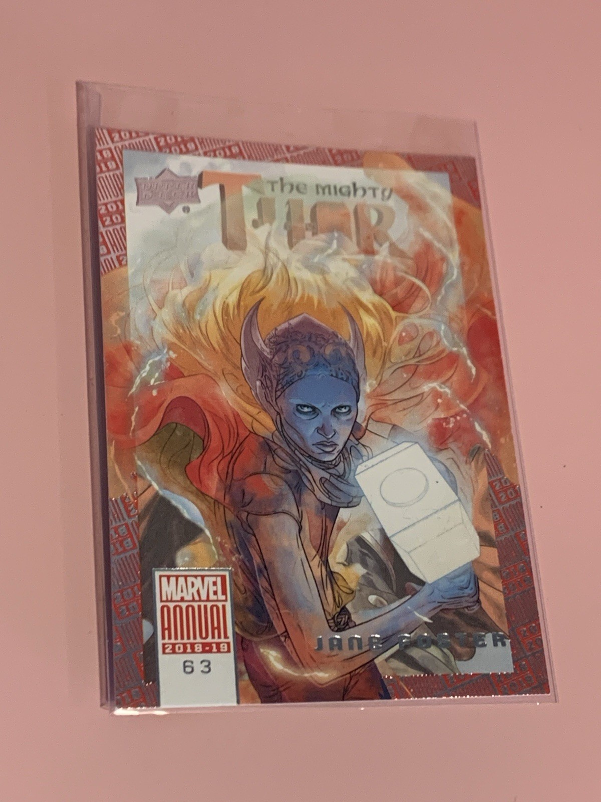 2018-2019 Upper Deck Marvel Annual & Two Rookie Hero’s Cards.