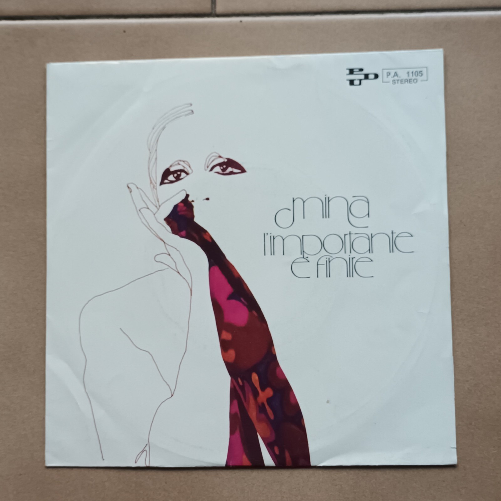MINA-L'importante e' finire/Quando mi svegliai    7"  45 giri  ITALIA  1976  Pdu