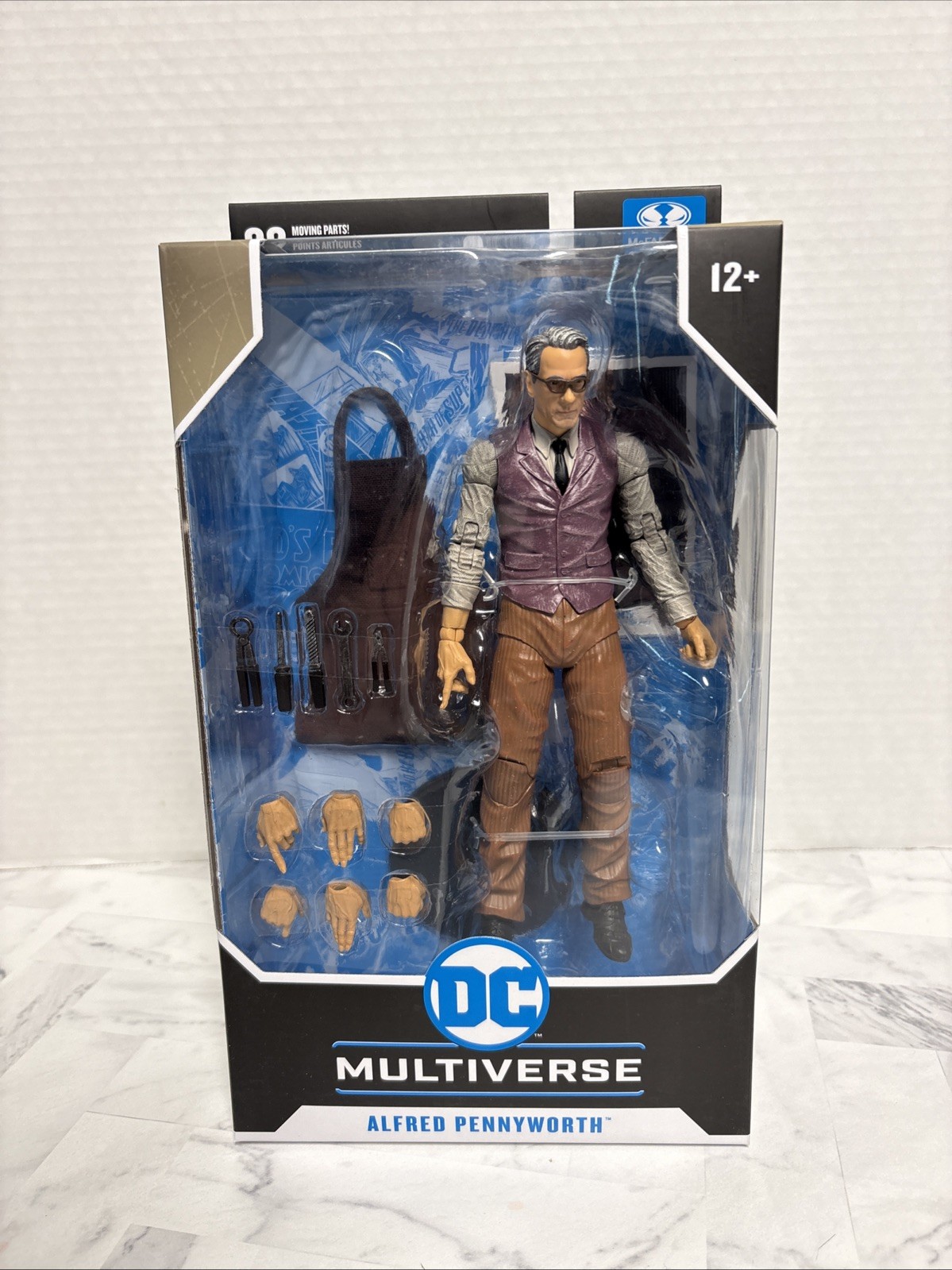 McFarlane DC Multiverse Alfred Pennyworth NUOVO 2025 BvS Dawn Of Justice NUOVO