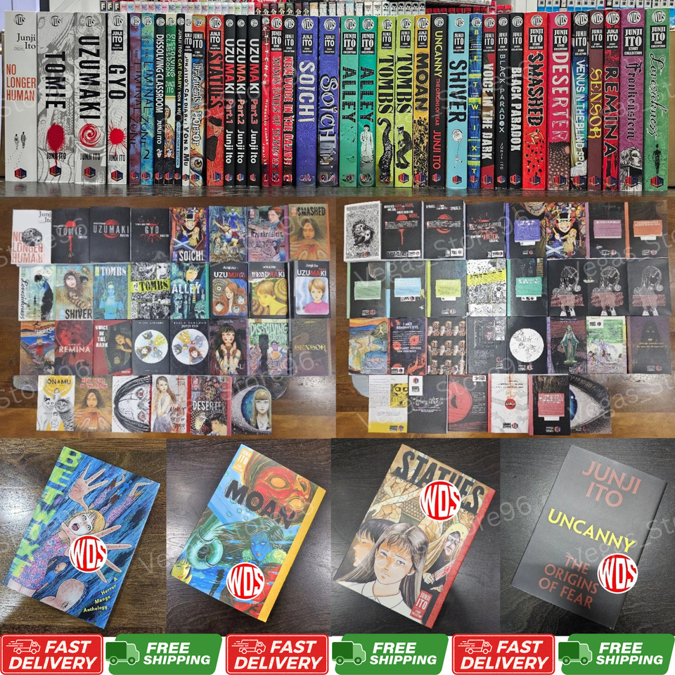 Junji Ito Story Manga Collection Set Completo Fumetto Inglese Nuovo [Set Sciolto]