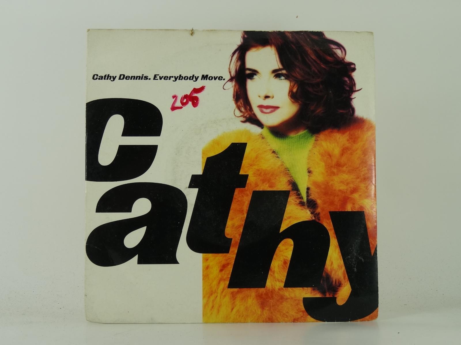CATHY DENNIS EVERYBODY MOVE (2) (53) 2 Track 7" Single including Picture Sleeve 