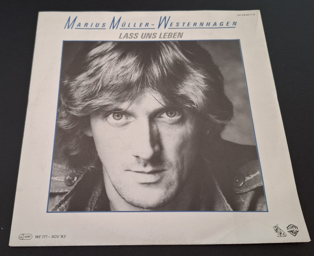 Vinyl Single 7'' Marius Müller-Westernhagen -Lass uns Leben - Top - Near Mint!