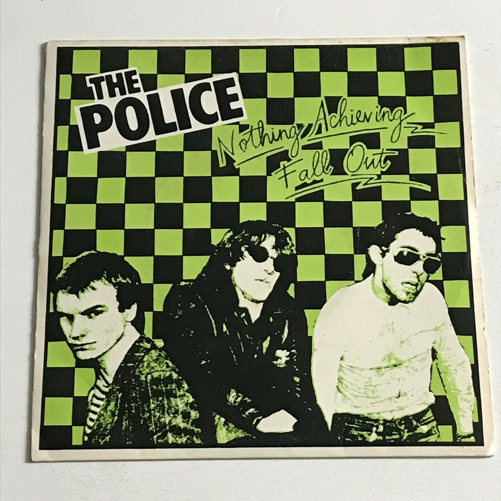 The Police – Nothing Achieving/Fall Out 7" Vinyl Record – IL 001 EX/VG+