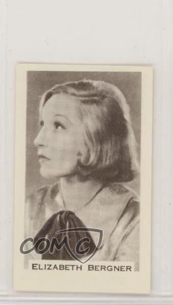 1936 Facchino's Cinema Stars Food Issue Elisabeth Bergner #64 h3a