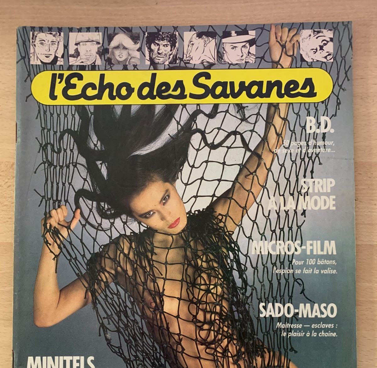 c)B.D Magazine "L'Echo des Savanes" n°24 de 1985; Minitels en chaleur