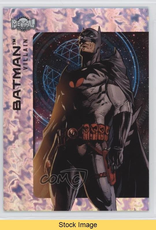2025 Skybox Metal Universe Alta Serie Nemesis Batman (Thomas Wayne) LEGGI 16vz