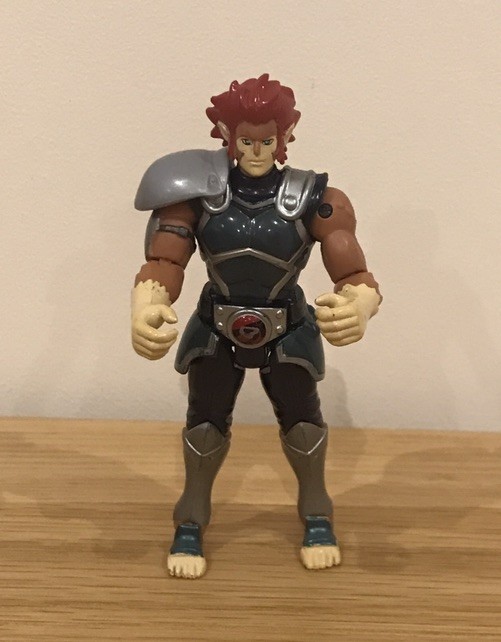 Modellino articolato Bandai Thundercats LION-O 4,5” senza scatola 2011