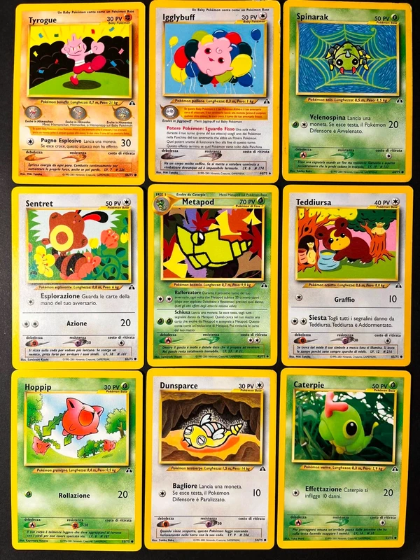 Carte Pokémon set Neo Discovery