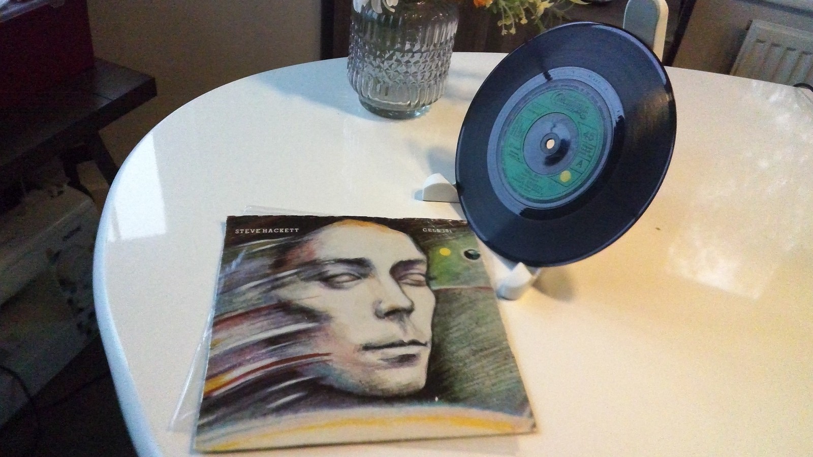 steve hackett cell 151 7 inch vinyl 45 pix slv charisma records 1983