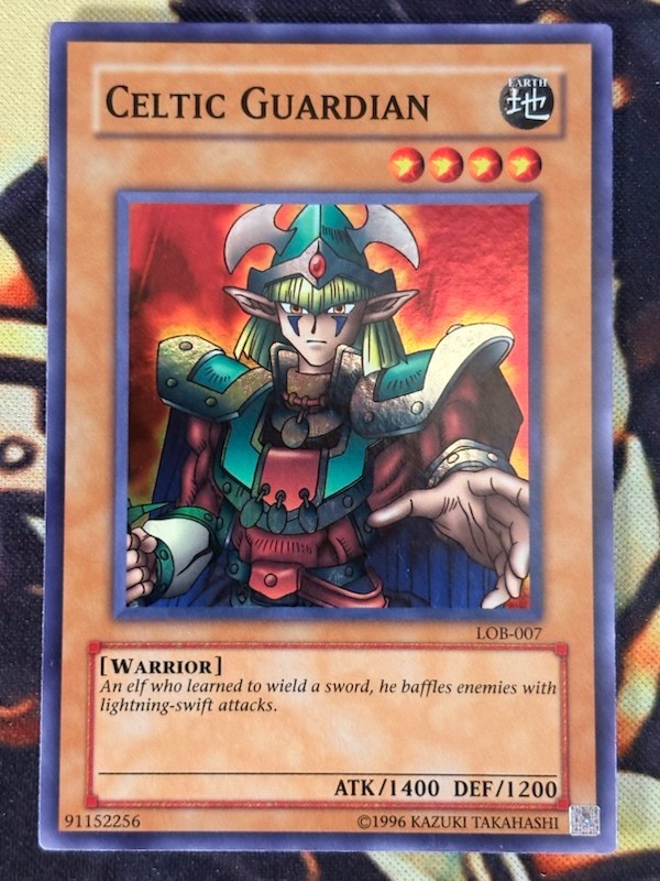 Yugioh: Guardiano Celtico - LOB-007 - Super Rara - Illimitata - LP