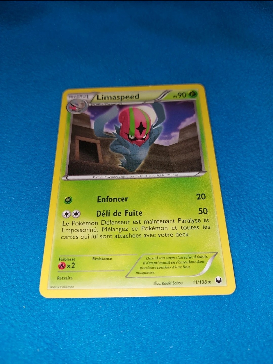 Carte card pokémon limaspeed 11 108