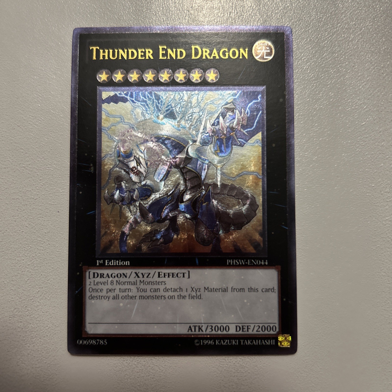 Yugioh - Drago Fine Tuono PHSW-EN044 1° Edizione ULTIMATE VLP/NM X1