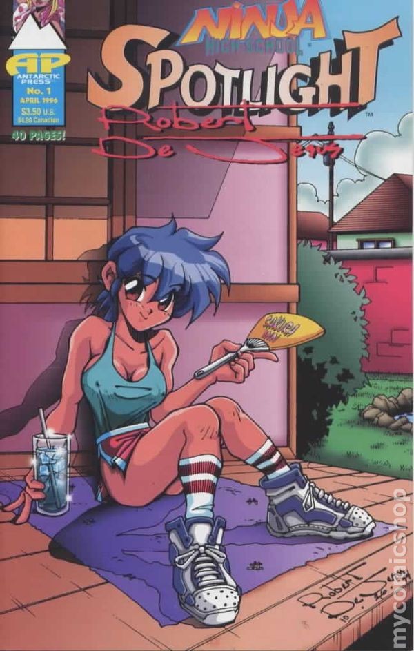 Riflettore Ninja High School #1 FN 1996 Immagine Stock