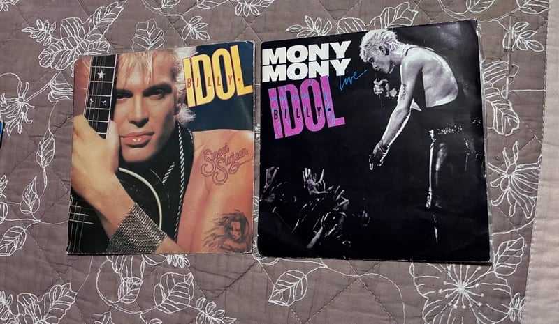 Dois Singles de Billy Idol 1987
