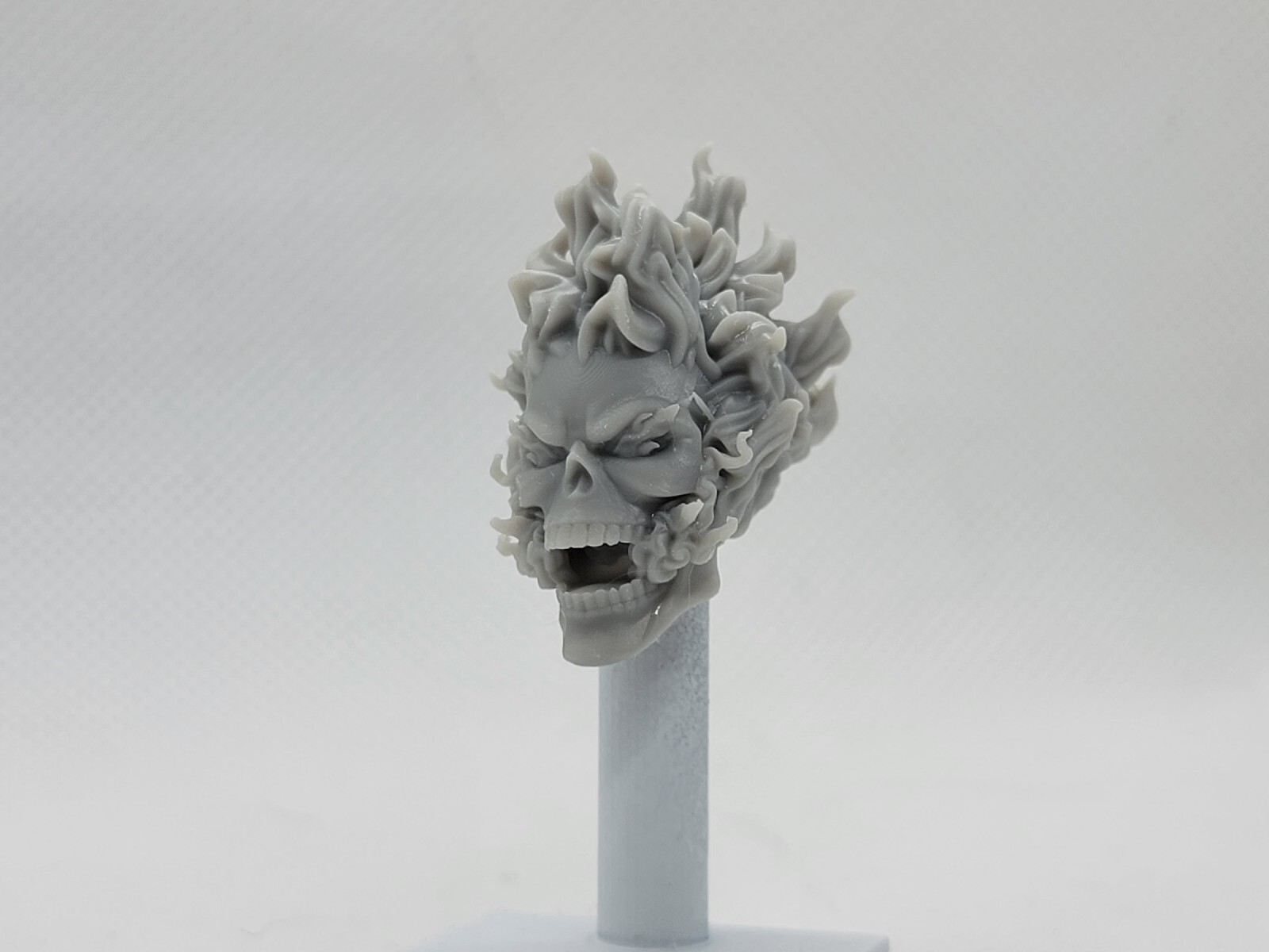 3d Printee Ghost Rider Open Flame Eyes 1:12   6" Classified Legends Scale