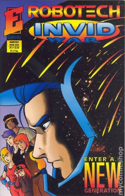 Robotech Invid War #13 VG 1993 immagine stock basso grado