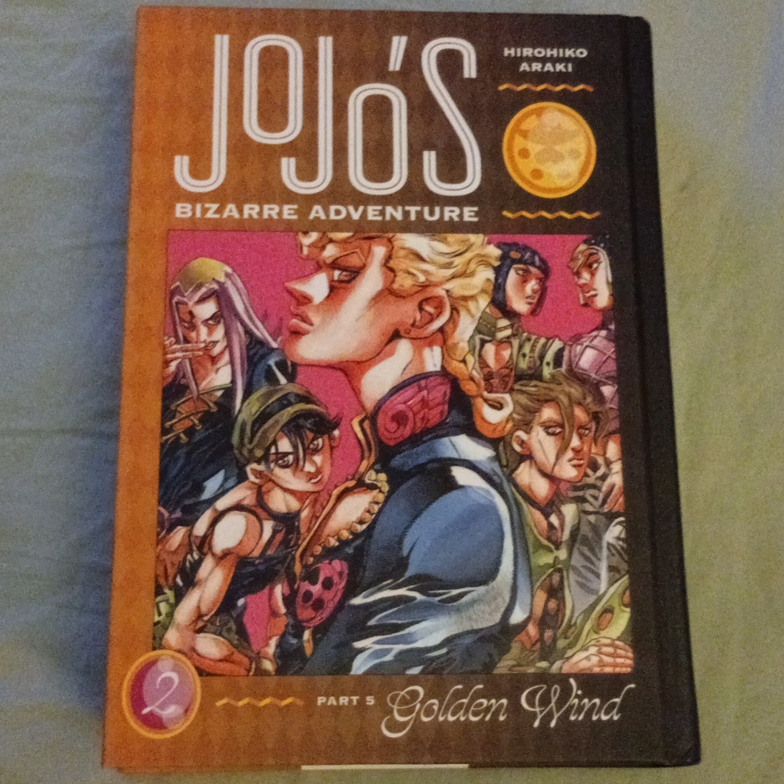 VIZ Media JoJo’s Bizarre Adventure Part 5 Golden Wind Vol 2 Hardcover English