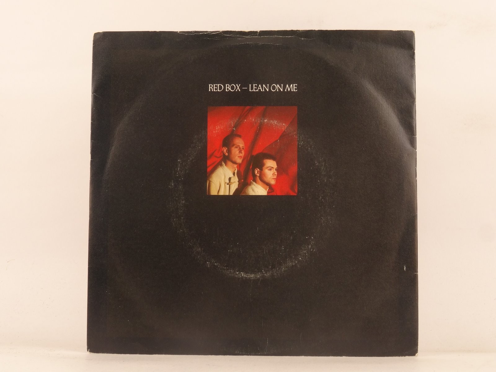 RED BOX LEAN ON ME (113) 2 Track 7" Single including Picture Sleeve WEA