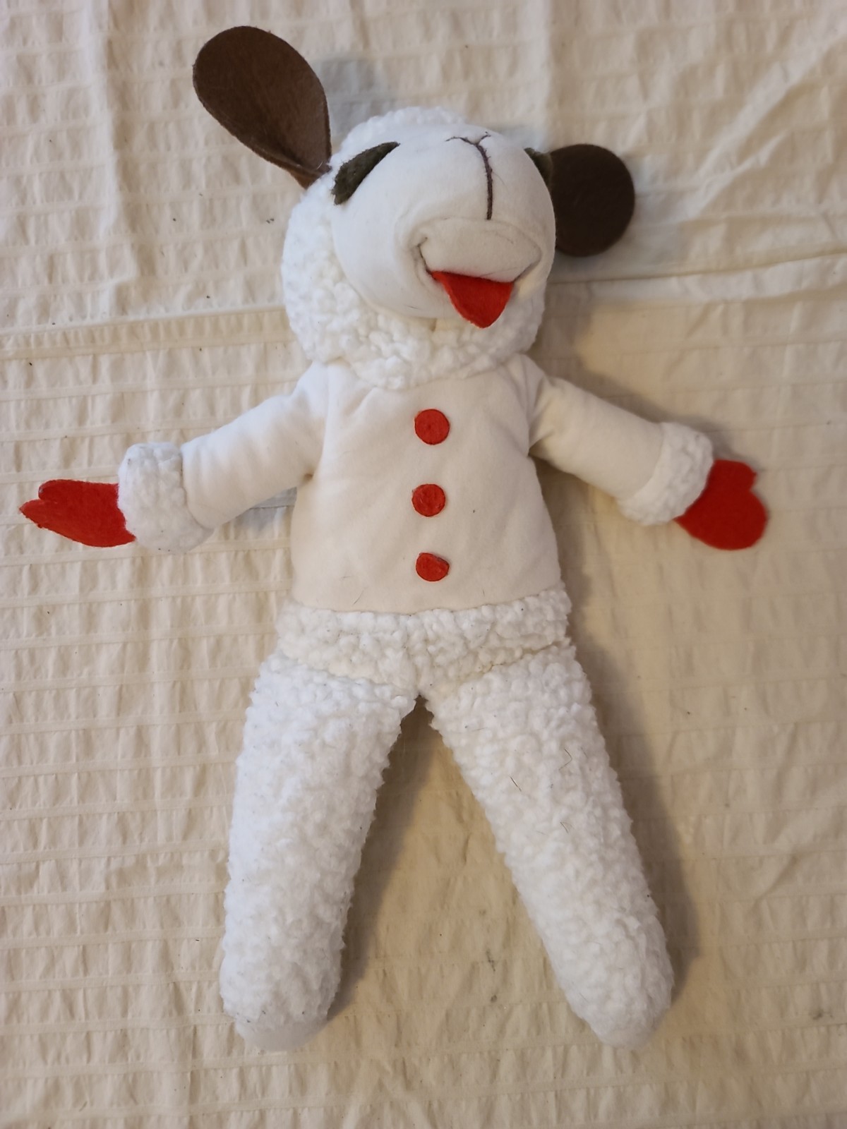 Peluche pupazzo a mano Lamb Chop Shari Lewis 16"