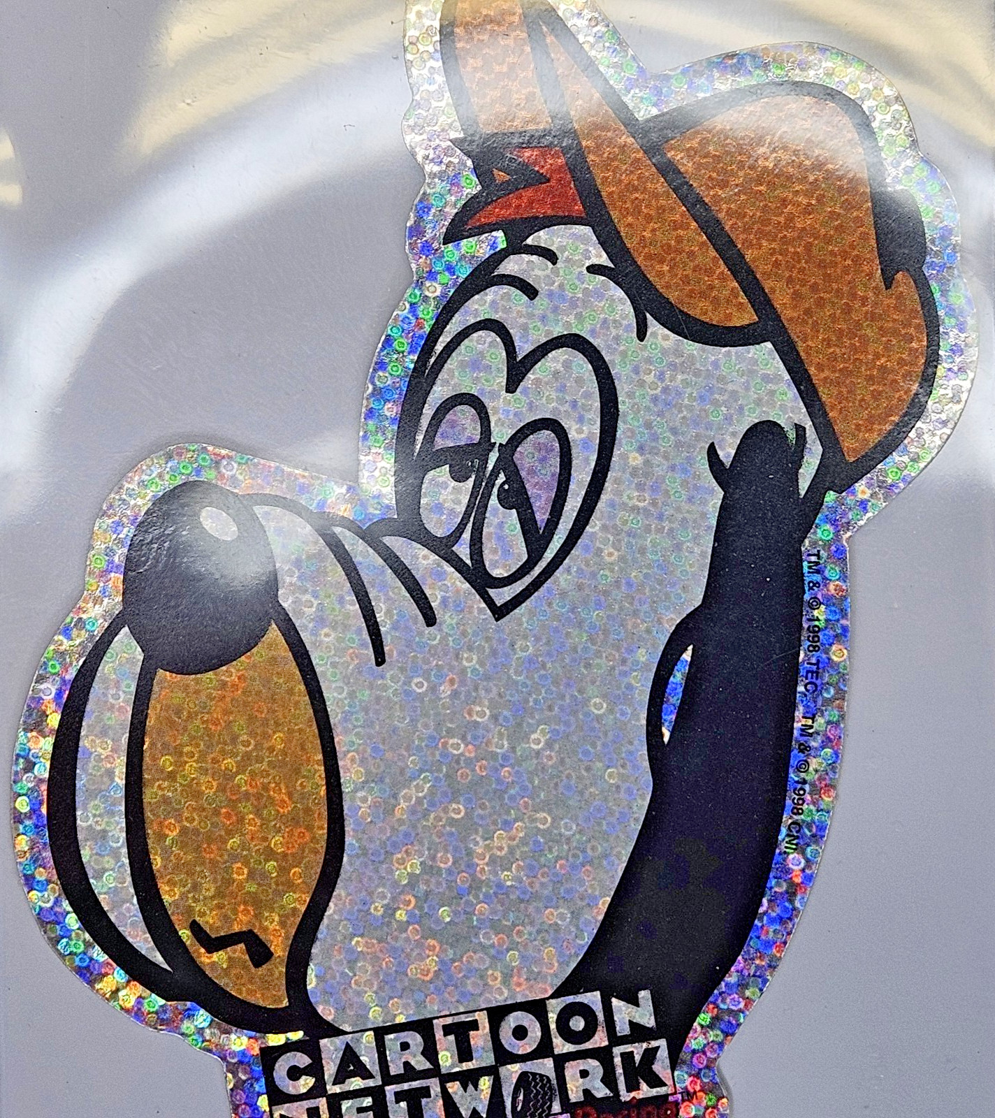Vintage Vending Machine Sticker Cartoon Network 1998  Droopy Dog  NM