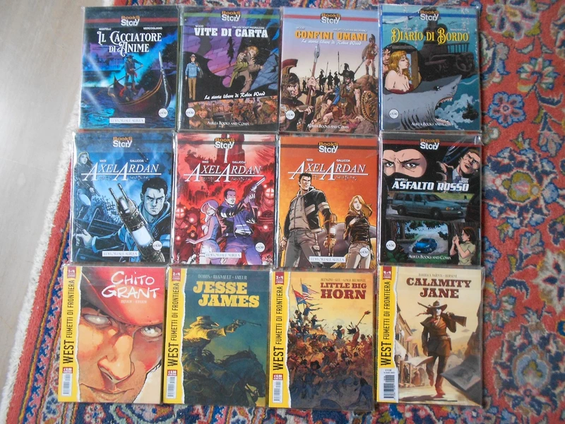 West fumetti di frontiera 1-4 colore completa + Book story 8 numeri completa