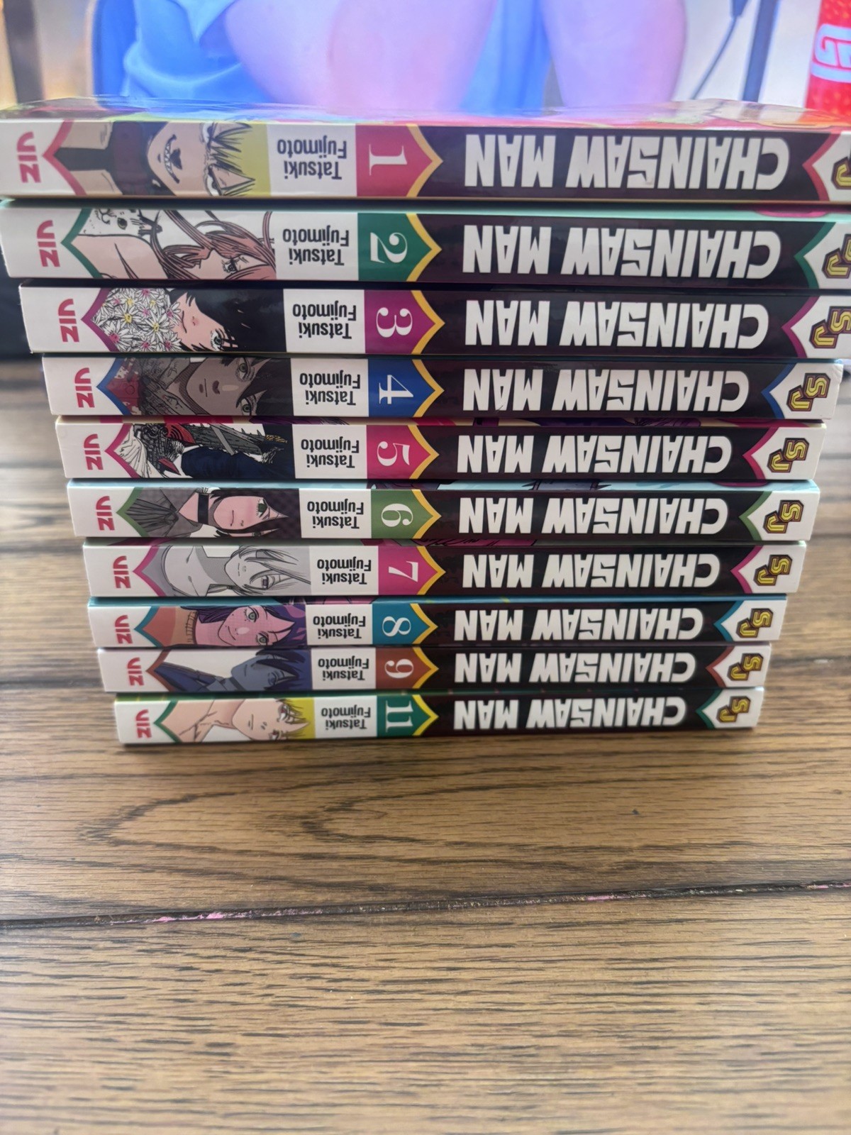 Lotto di 10 manga motosega uomo 1-9 e 11 Tatsuki Fujimoto