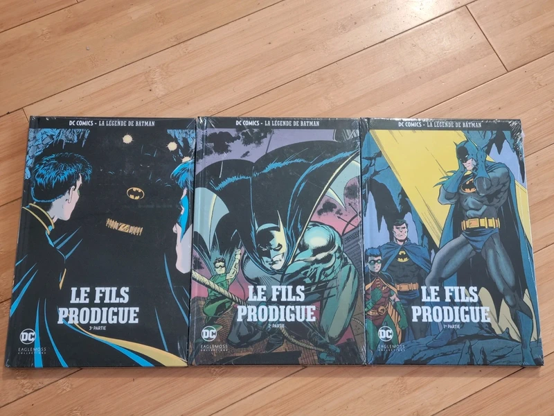 Lot bd comics le fils prodigue 1,2 et 3