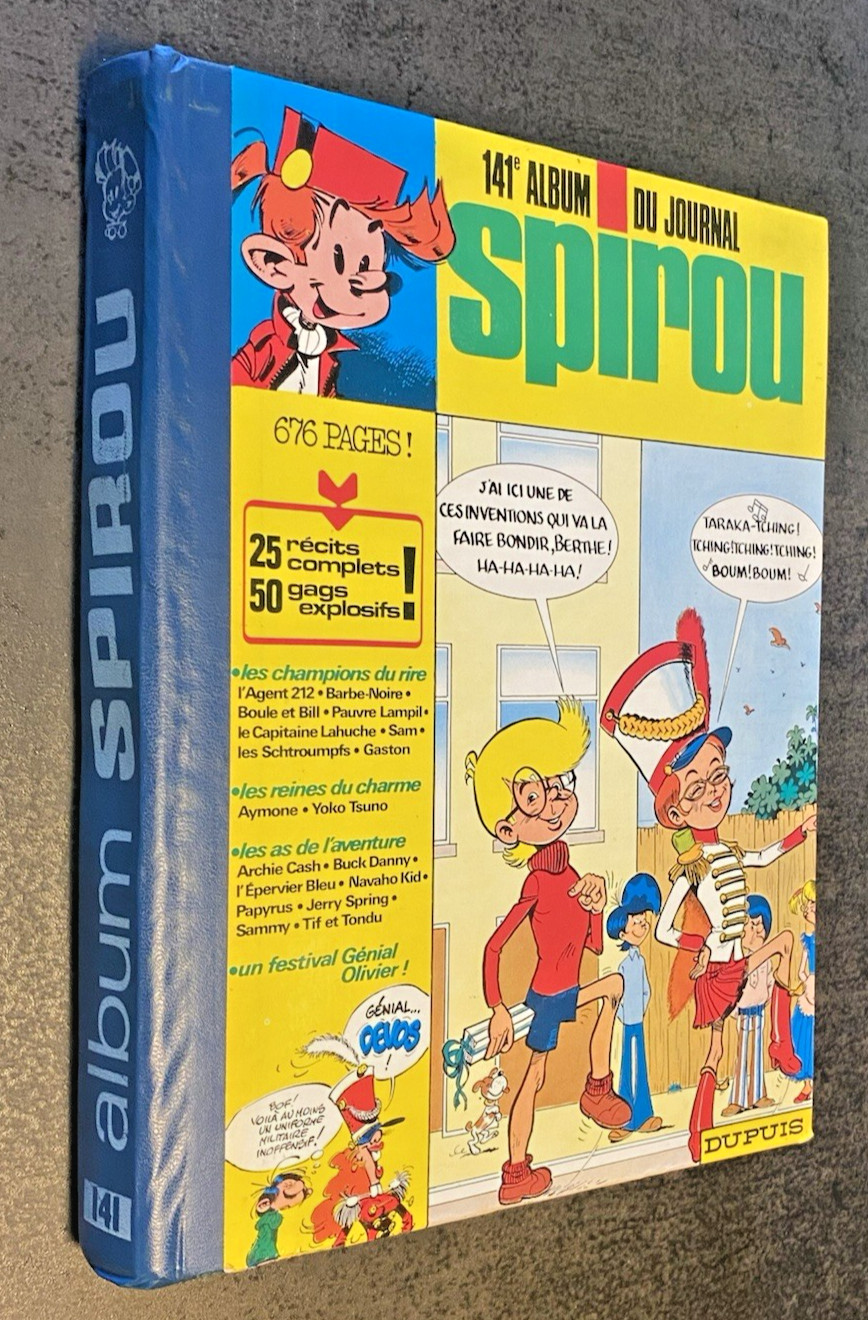 Reliure  Album du journal SPIROU N° 141 - 1976 - Bel Etat - Cote BDM 30€
