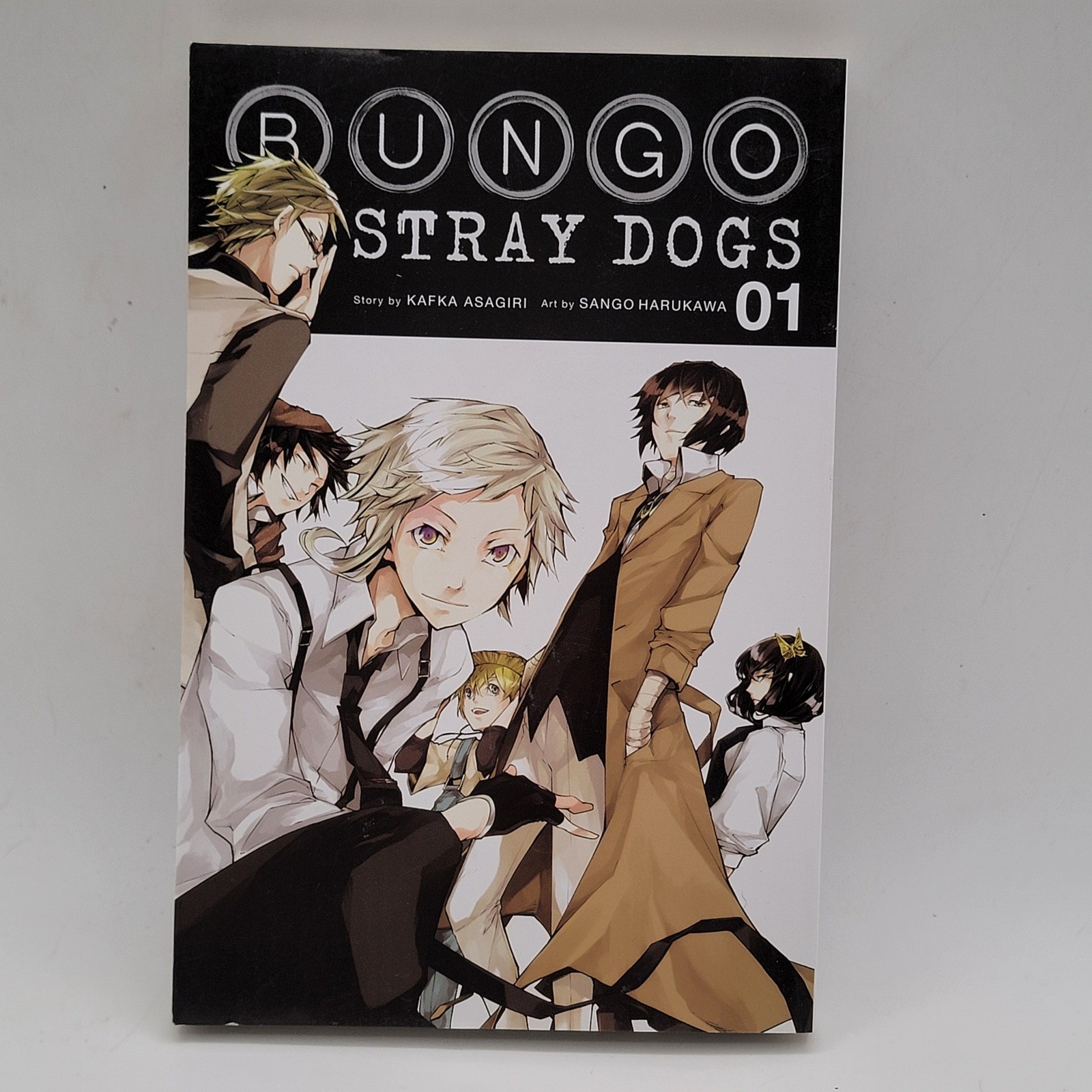 Bungo Stray Dogs Vol 1 Manga Kafka Asagiri Sango Harukawa Inglese TPB