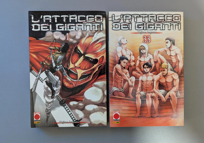 L'attacco dei giganti 1 + 33 Variant Sauna - Planet Manga - Nuovo