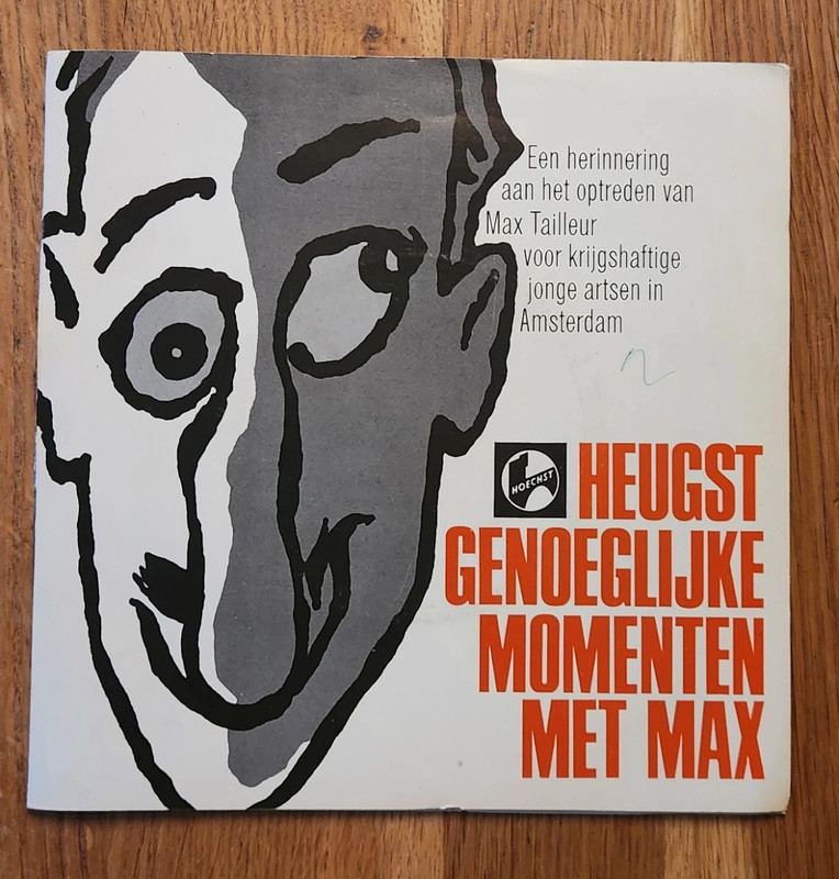 Heugst genoeglijke momenten met Max Tailleur - 45rpm single
