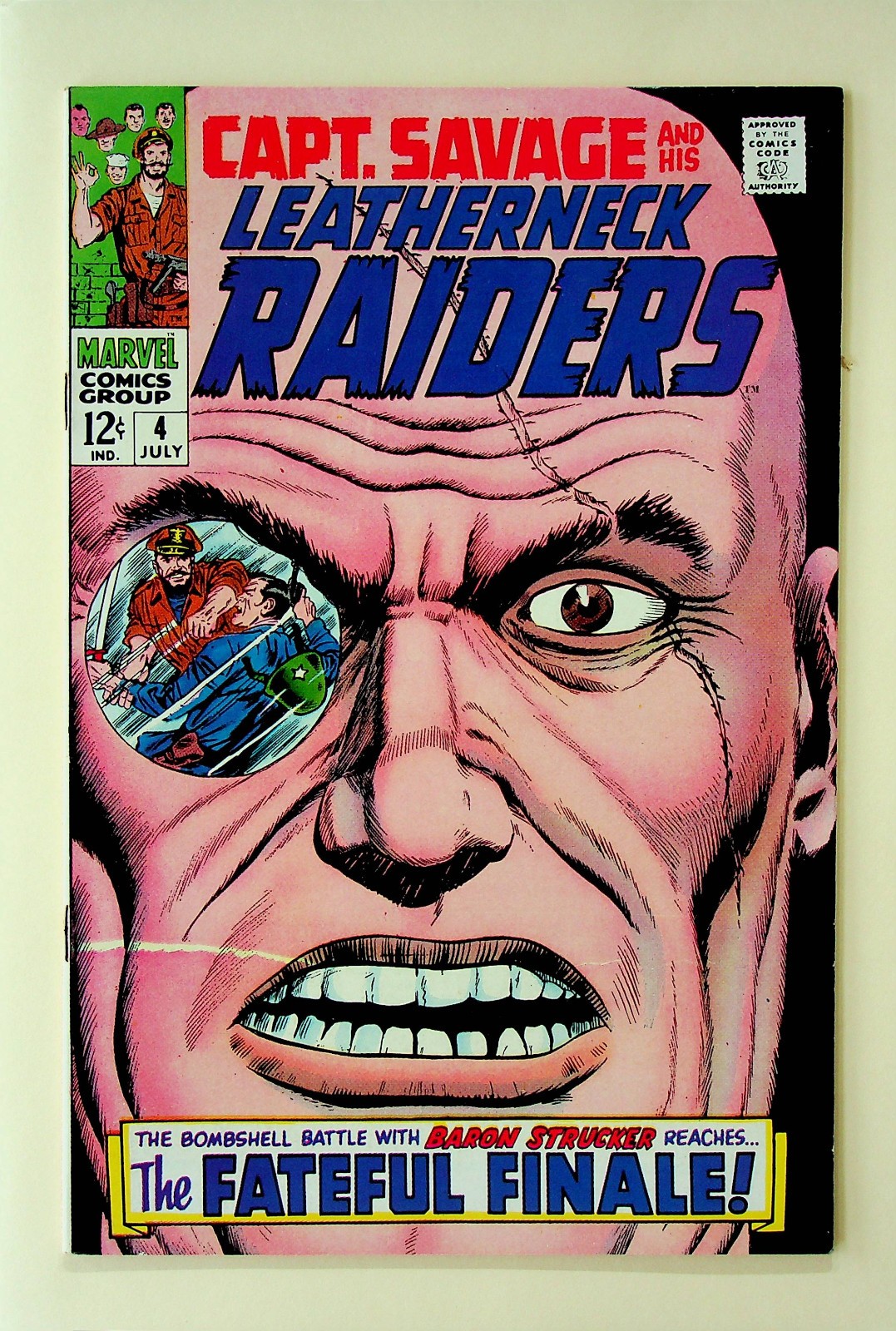 Captain Savage and his Leatherneck Raiders #4 (luglio 1968, Marvel) - Fine+