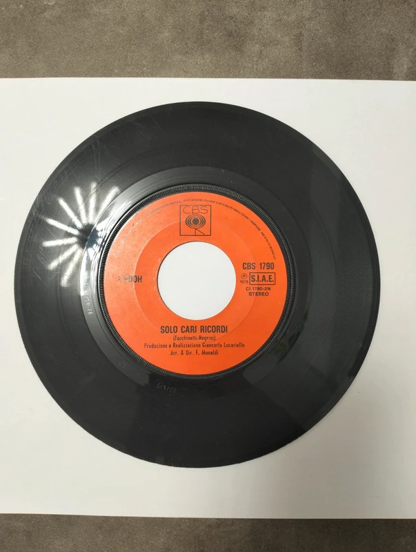 Vinile dei Pooh (Solo cari ricordi / Infiniti noi)