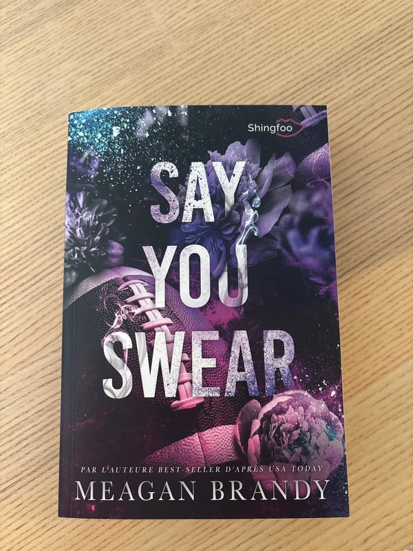Livre Say you swear