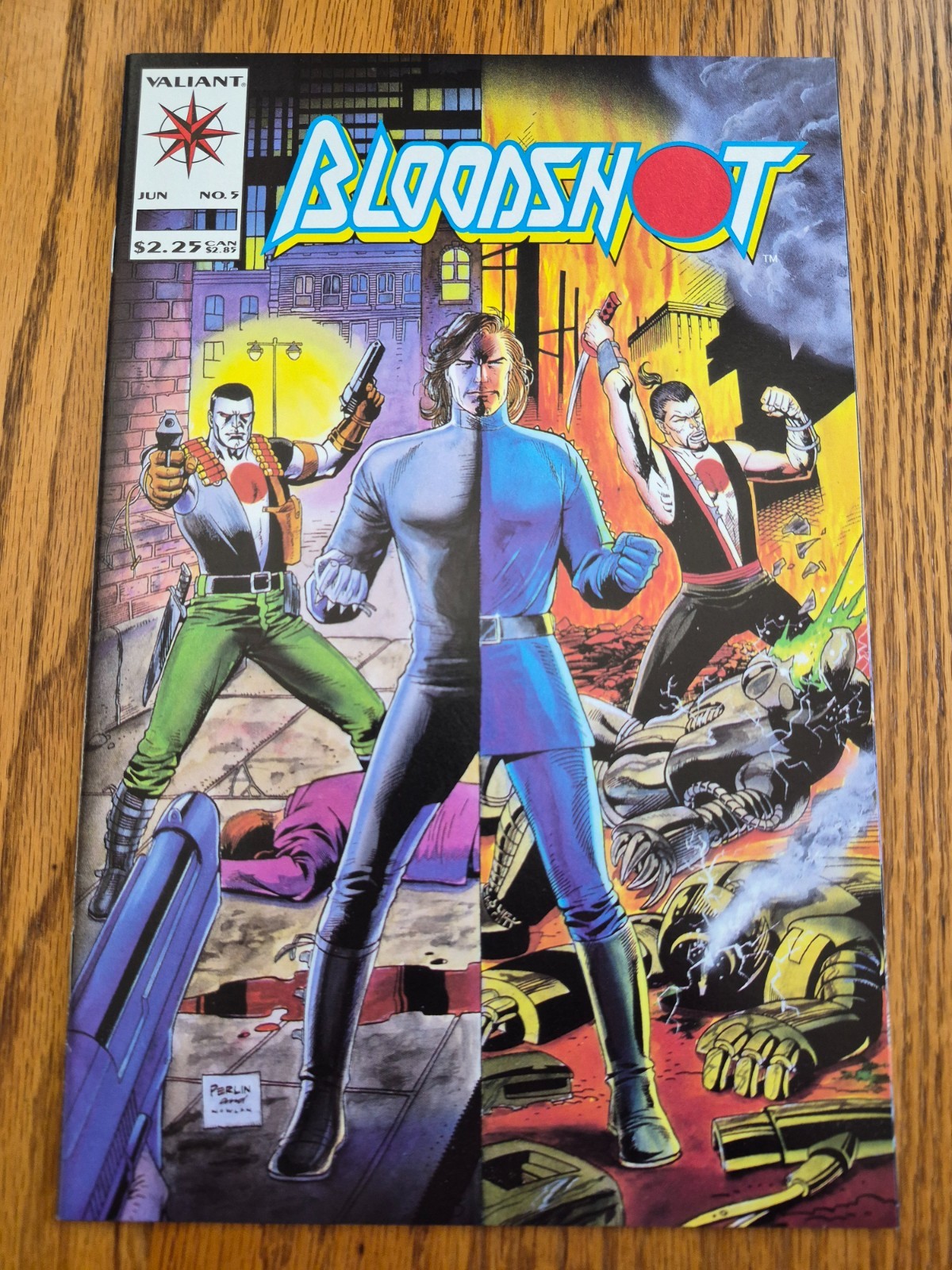 Valiant Comics Bloodshot #5 (1993) - Ottimo