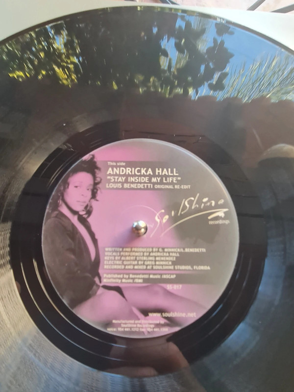 andricka hall / deep swing – stay inside my life / shelter – louis benedetti – soulshine ss-017