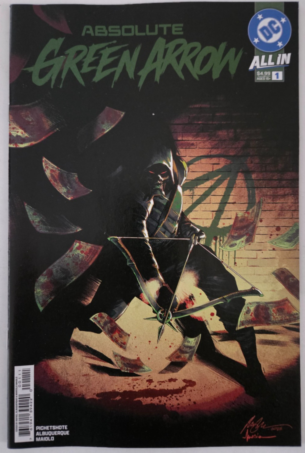 FRECCIA VERDE ASSOLUTA #1 & 2 (2026) DC TUTTO NEI FUMETTI PRIME STAMPE! ALBUQUERQUE!