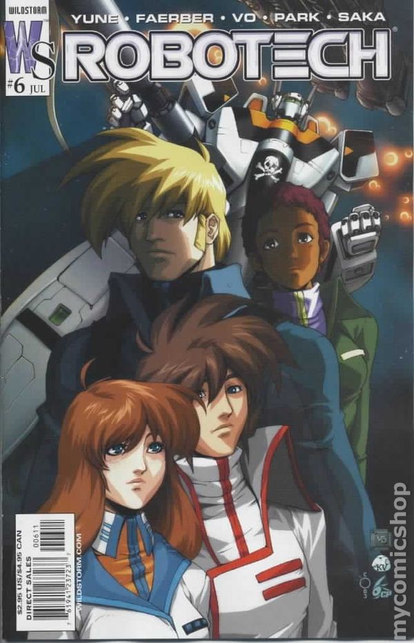 Robotech #6A VF 2003 immagine stock