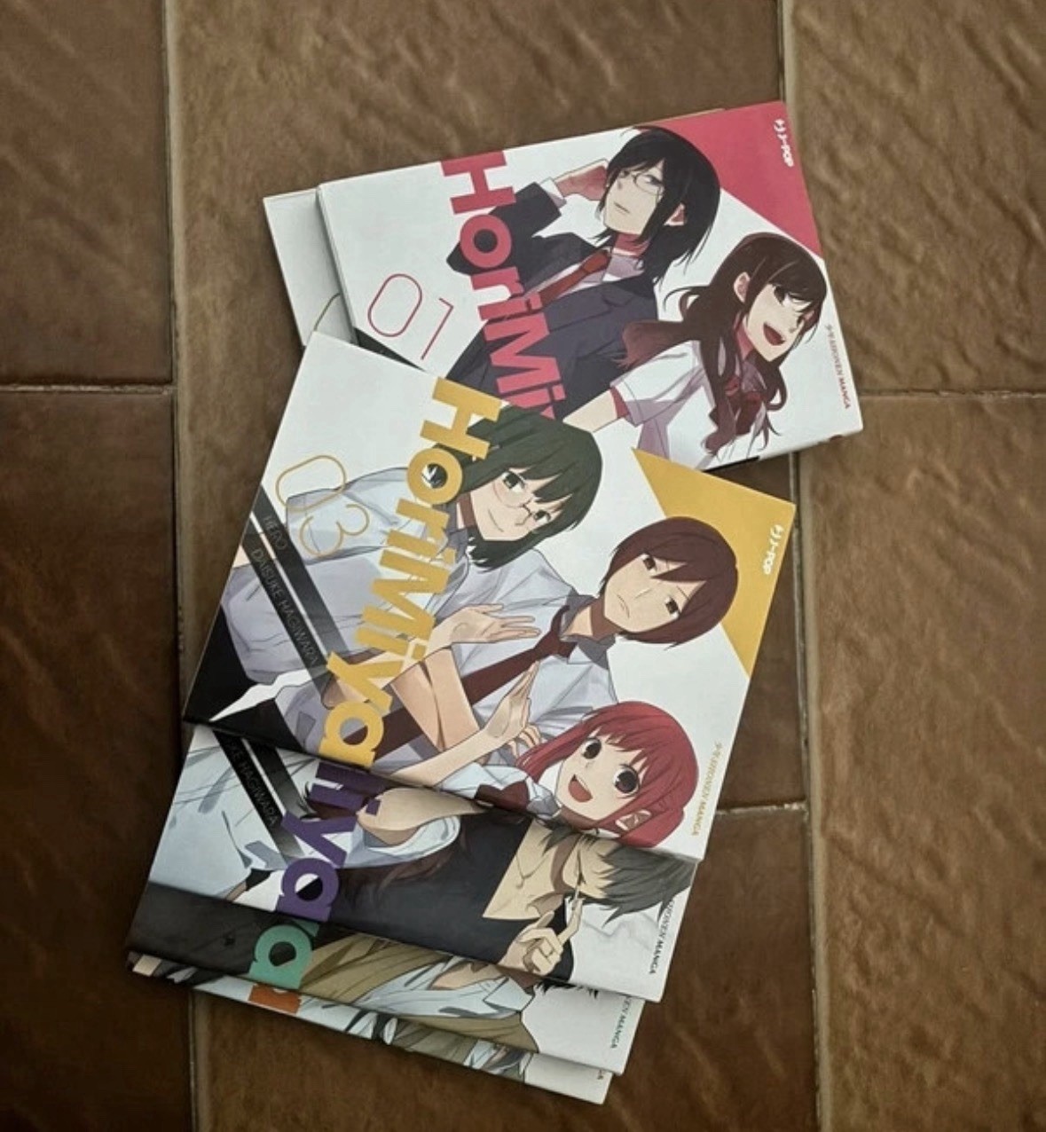 J-POP HoriMiya Manga Set Volumi 1-6 Shonen HERO Daisuke Hagiwara