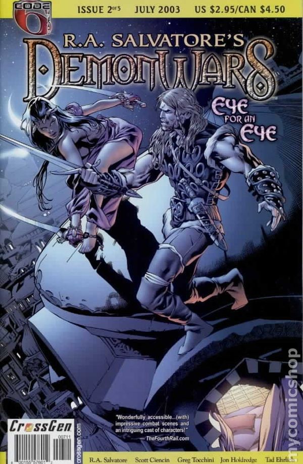 DemonWars Occhio per occhio #2 VF 2003 immagine stock