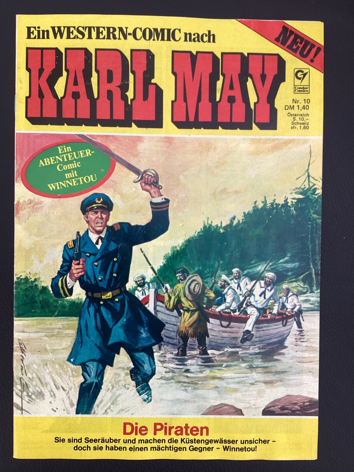Condor Comic Karl May #10 - "I Pirati" - Z1-