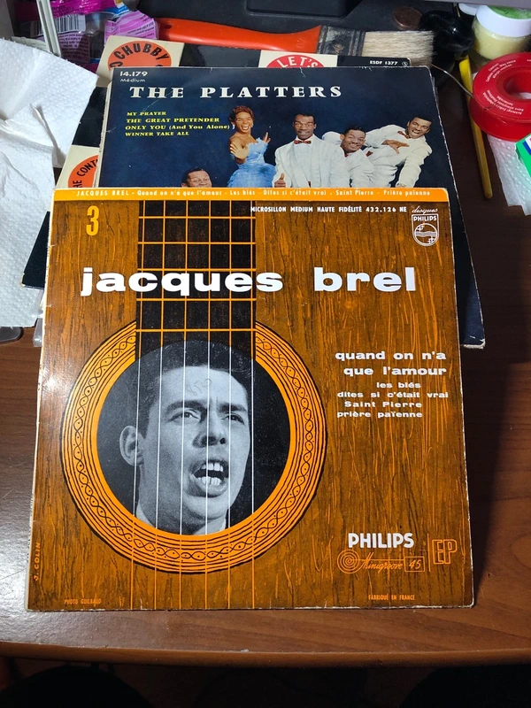 45tours Jacques Brel 3eme