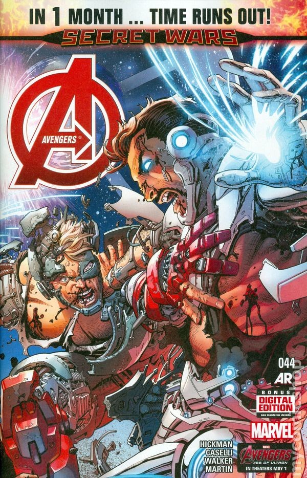 Avengers #44A Weaver quasi nuovo 2015 immagine stock